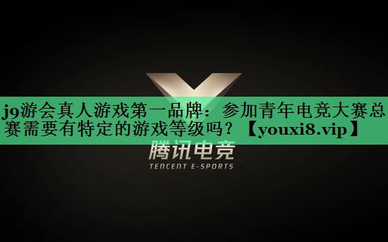 参加青年电竞大赛总决赛需要有特定的游戏等级吗？